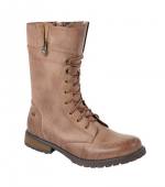Botas militares color marrón de Mustang
